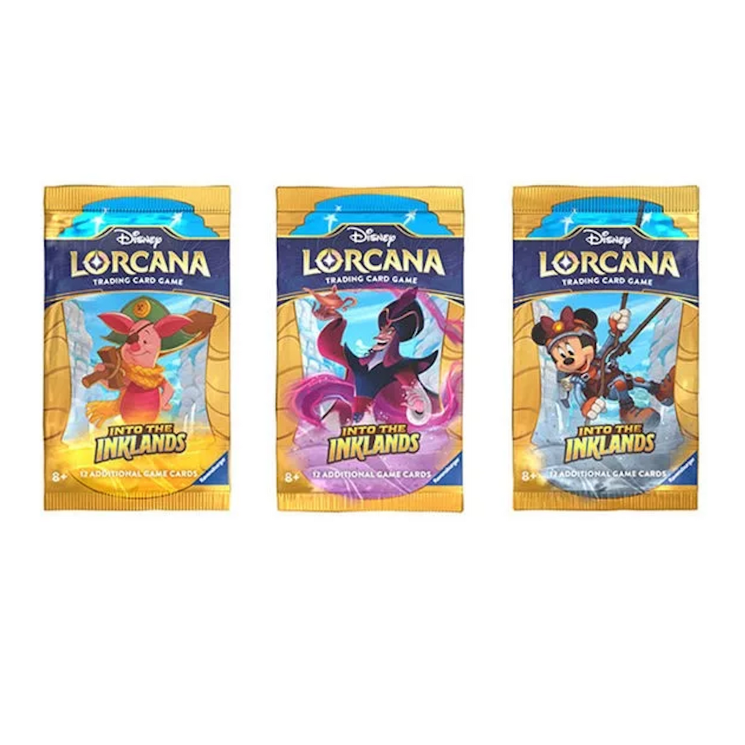 Disney Lorcana Into the Inklands Booster Packs