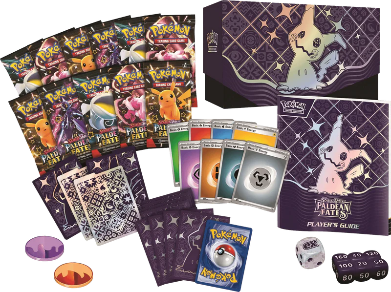 Pokemon components in elite trainer box