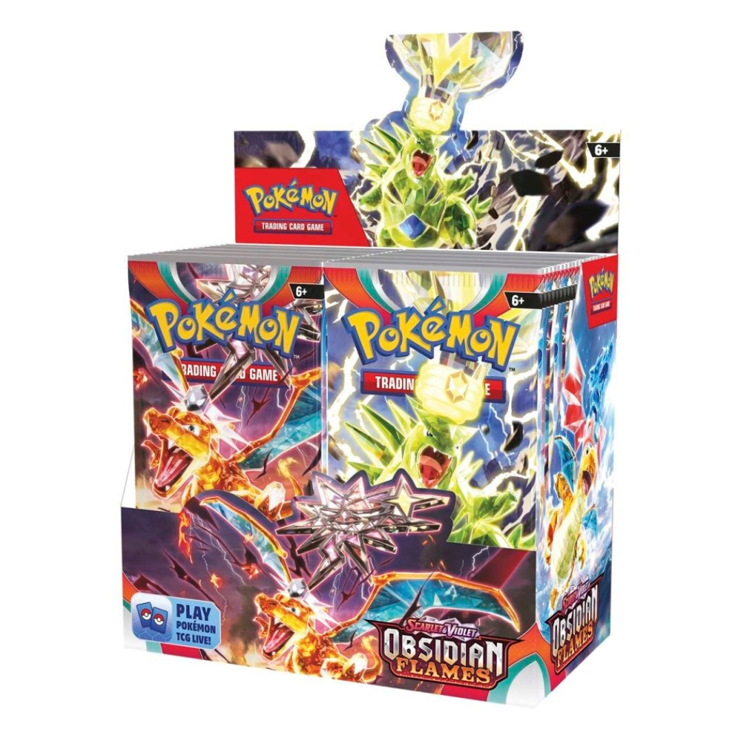 Pokrmon Obsidian Flames booster box