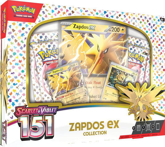 Pokémon Scarlet & Violet - 151 Collection - Zapdos ex