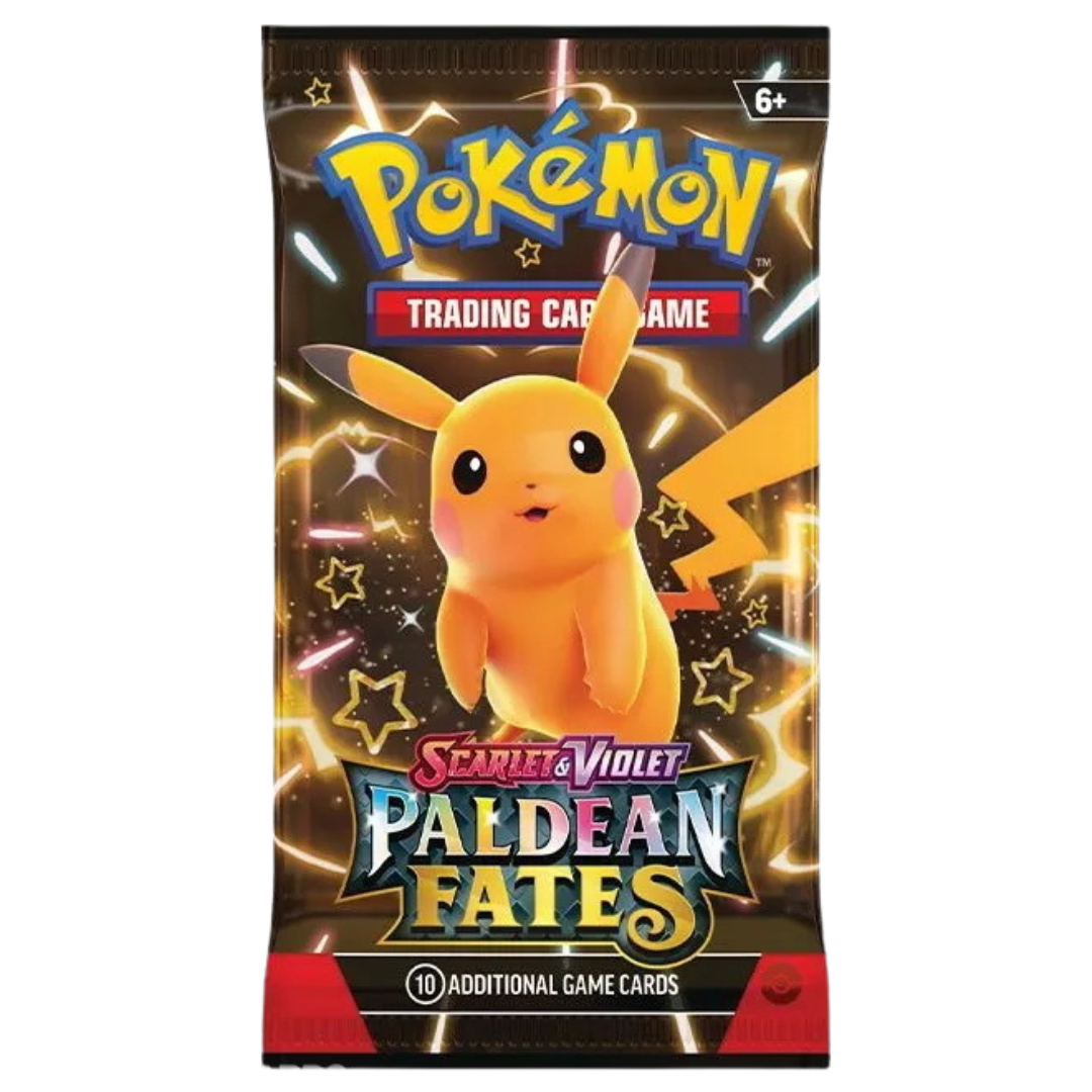 Pokemon Paldean Fates Pikachu Booster Pack