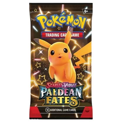 Pokemon Paldean Fates Pikachu Booster Pack